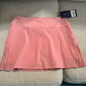 anna kaci Pink Athletic Pleated Hem Skirt TAG STATES XL, BUT FITS MORE LIKE MED